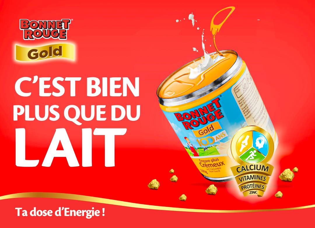 BONNET ROUGE GOLD — image 1